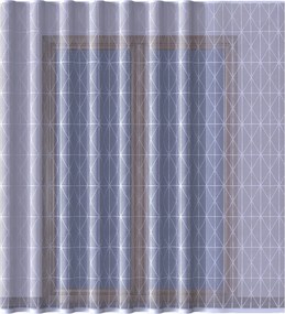 Függöny Szalag Geometrikus Minta 400x230