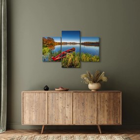Egy piros pont képe (90x60 cm)