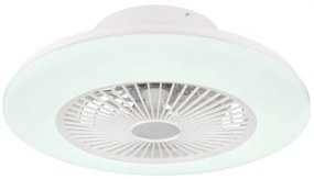 Globo 03628 - LED Dimmelhető mennyezeti lámpa ventilátorral LED/30W/230V + távirányító