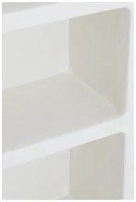 Krémszínű könyvespolc 110x190 cm Nahua – Light &amp; Living