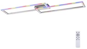 Leuchten Direkt14635-55-LED RGB FELIX 34,5W/230V dimmelhető mennyezeti lámpa+DO
