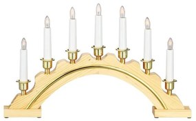 Markslöjd 700445 - Karácsonyi gyertyatartó CELINE 7xE10/3W/230V természetes