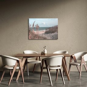 Kép - Rózsaszín strand (70x50 cm)
