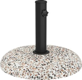 vidaXL Napernyőtalp Sokszínű Ø 45 x 33 cm Beton