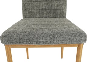 Szék, világosszürke anyag/bükk, COLETA NOVA