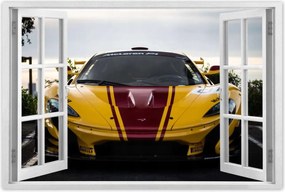 Poszterek 120x80 Sárga sportautó