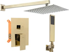 Rea Fenix kád és zuhany szett beépített arany REA-P8401