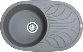 Venera Plus Metalac 372992 Gránit Mosogatótálca - Csepegtetőtálcás, Grafit