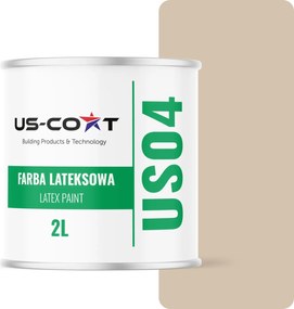 Latex Falfesték Bézs Színű H4155 2L Mély Matt Mennyezeti Falakhoz