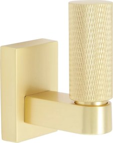 Bútorakasztó Arany Szálcsiszolt Bordázott Masszív Amix W038