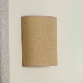 Duolla - Fali lámpa YUTE 1xE27/15W/230V átm. 20 cm barna