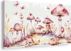 Kép - Rózsaszín tündér (90x60 cm)