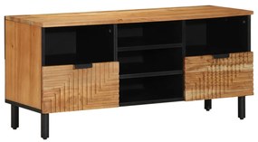TV Szekrény 100x33,5x46 cm Tömör Akácfából