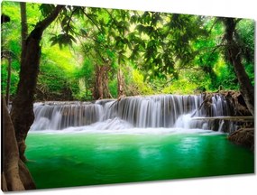 Festmények 120x80 Tájkép vízesés