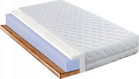 80x180 Kemény Kétoldalas Kókusz Matrac H5 És Visco 20CM