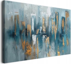 Modern vászonkép nappaliba Függőleges többszínű csíkok 80x120