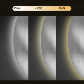 LED Tükör P11229 CLOUD B 100x70cm