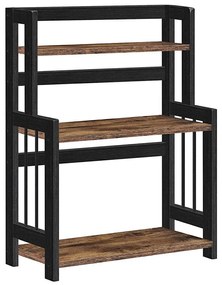 MARGE konyhai polcos állvány, fekete