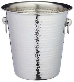 Elegáns fém pezsgőhűtő vödör ezüst Barcaft
