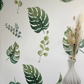 INSPIO Öntapadós tapéták falra - Trópusi levelek