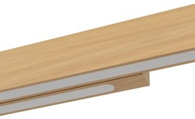 Eglo 390369 - LED Dimmelhető csillár zsinóron MONTEBUONO LED/21W/230V 3000K barna