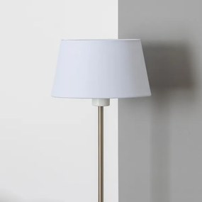 Brilagi - LED állólámpa CERIA 1xE27/40W/230V Ø 25 cm fehér/matt króm
