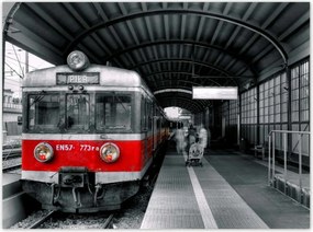 Poszterek 135x100 Fűrészvonat EB57-773ra