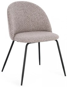 TANYA modern boucle szék - szürke