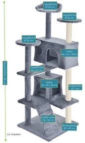 Kaparófa ,,Bonnie" szürke