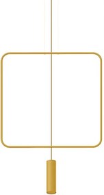 Mennyezeti lámpa, függeszték arany modern nappaliba, étkezőbe és konyhába Rana