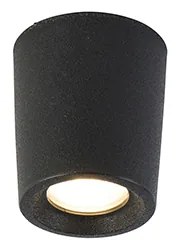 Modern mennyezeti spotlámpa fekete, LED-del IP55 - Livia
