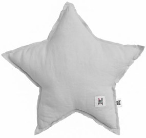 Len díszpárna STAR STONE GRAY
