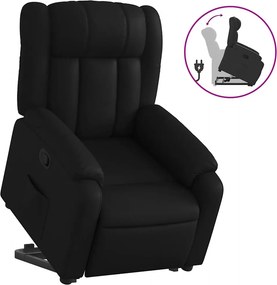 vidaXL fekete műbőr dönthető állófotel