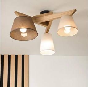 Mennyezeti csillár ANTONIO 3xE14/40W/230V tölgy