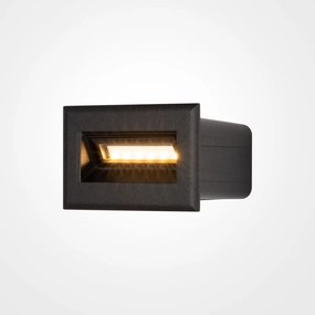 MAYTONI O045SL-L3B3K BOSCA Kültéri Falba Építhető Lámpa Fekete LED