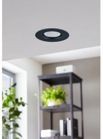 Eglo 33996 - LED Dimmelhető beépíthető lámpa SALICETO LED/6W/230V fekete