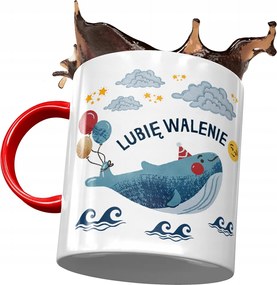 Bögre Piros Vicces Szeretem a dörömbölést Ajándék Nyomtatott Fotóval