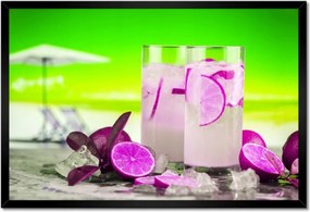 Poszterek keretben 60x40 Rumos ital a trópusokon