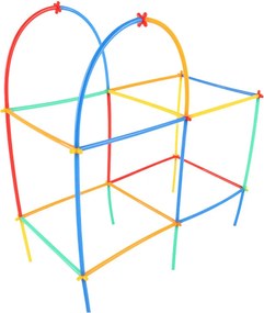 Kreatív építőpálca készlet 1200 db