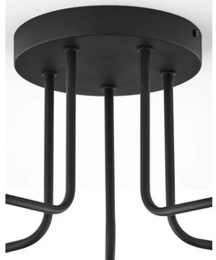 Jupiter 2038 - Felületre szerelhető csillár BURANO 5xG9/10W/230V fekete/arany/bézs