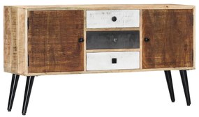 tömör mangófa tálalószekrény 118 x 30 x 62 cm