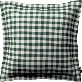 Párnahuzat 45x45 zöld-fehér kockás (1,5x1,5cm)