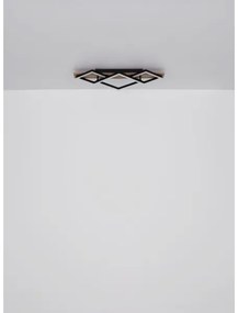 Globo 67344D2 - OBRIEN LED mennyezeti lámpa 32W, 230V, 3000K, 31x61cm