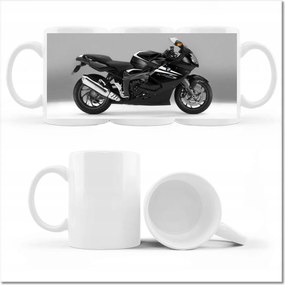 Fényképes bögre Fekete Bmw 1300S Motorkerékpár