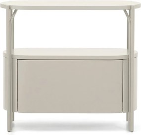 Fehér mosdó alatti szekrény 90x81 cm Arely – Kave Home