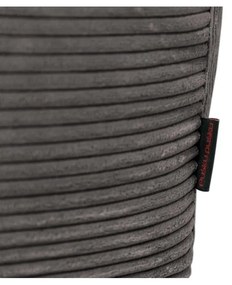 Krémszínű kordbársony babzsákfotel Sofa Lounge – SLOWDOWN