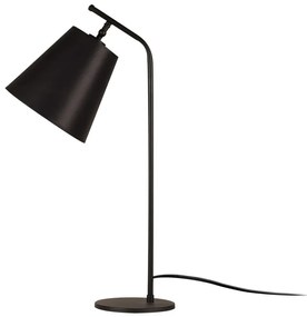 Fekete asztali lámpa fém búrával (magasság 67 cm) Salihini – Opviq lights