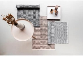 WENKO 24868100-SHAKI fürdőszobai szőnyeg 50x80 cm bézs/fehér