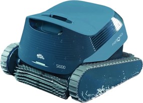 Medencetisztító robot, Dolphin S1000, teljes medencetisztítás (padló, fal, vízvonal, lépcső és napozóterasz tisztítás), PowerStream navigáció, dual aktív kefék, 2,5 óra ciklusidő, finom szűrőkosár