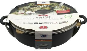 Elo 19628 Sütőedény üveg fedéllel és aromafogantyúval Alucast 28 cm, 28 cm